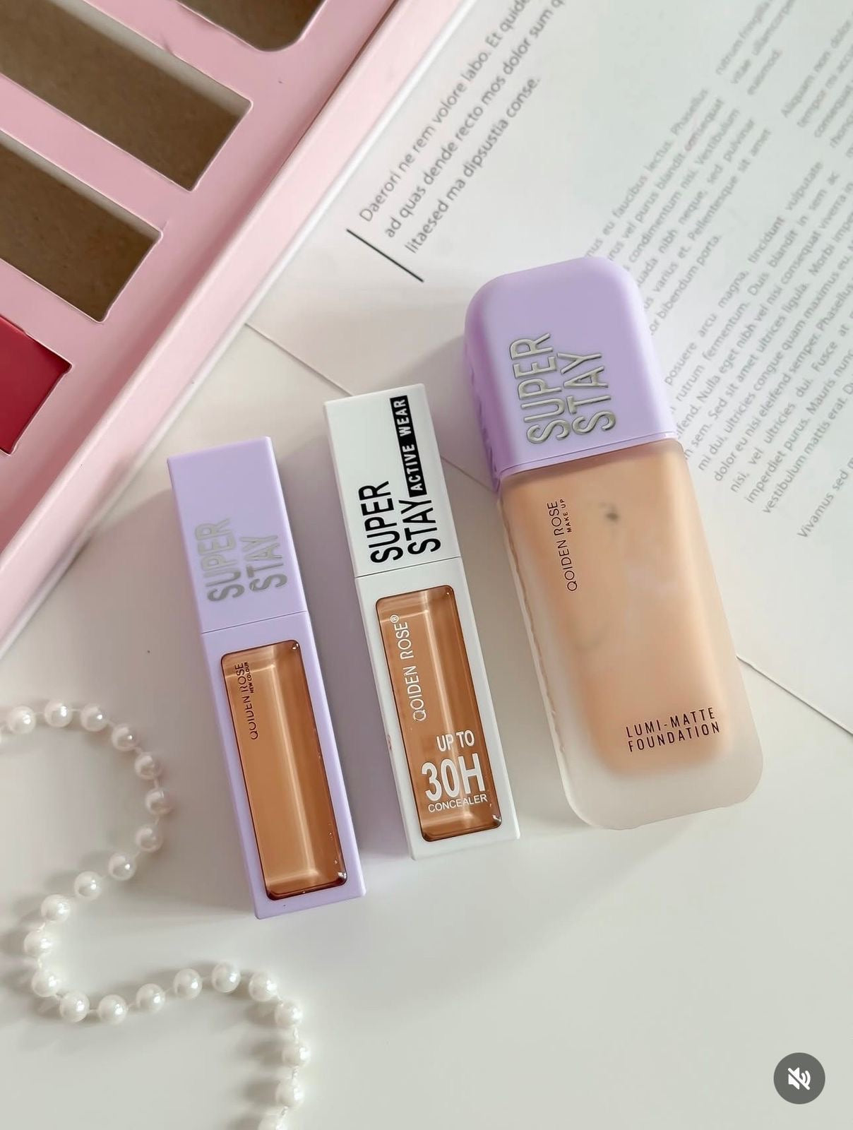 QOIDEN ROSE MAKEUP KIT