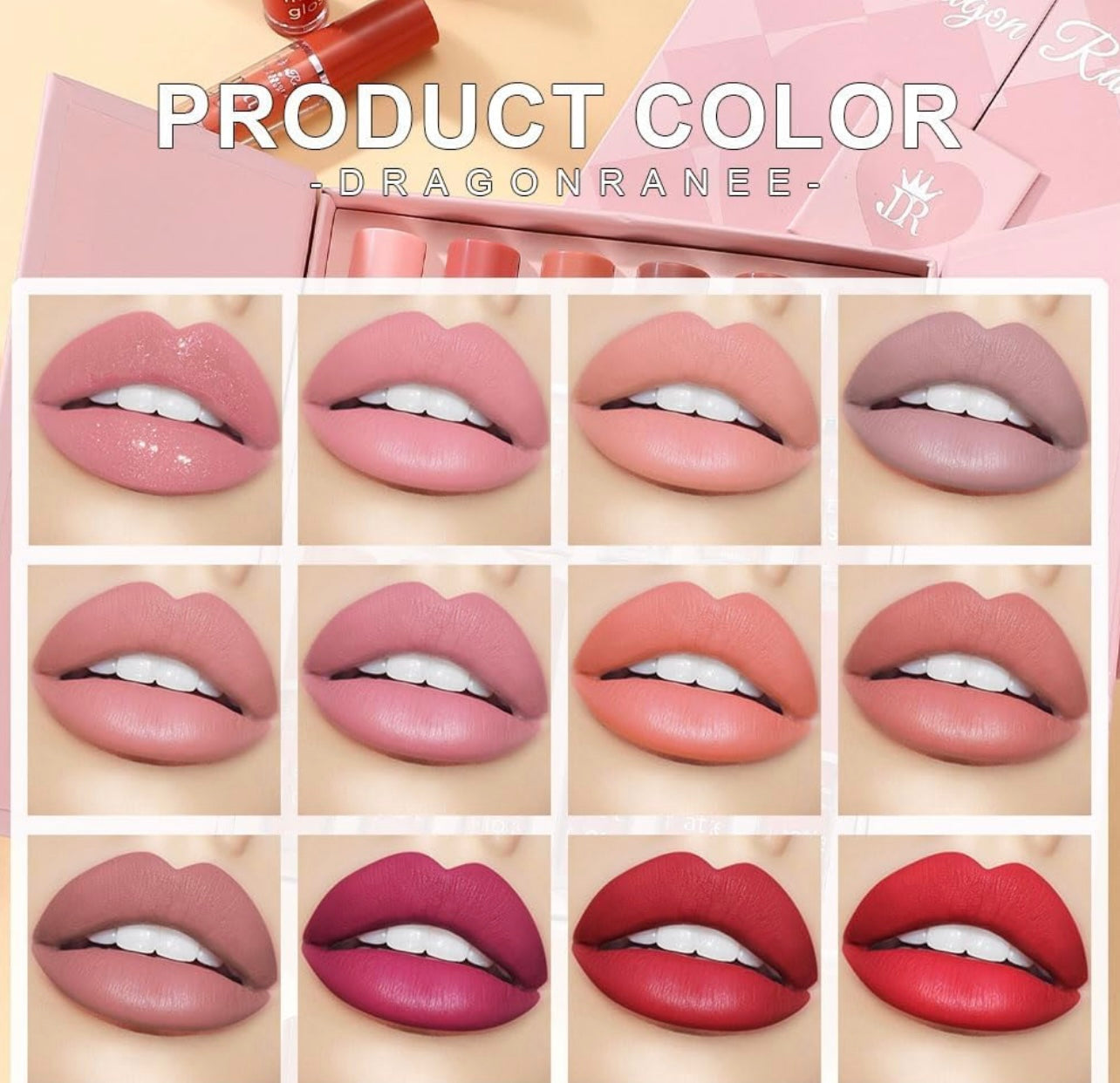 Dragon Ranee Queen Liquid Matte 12 Colours