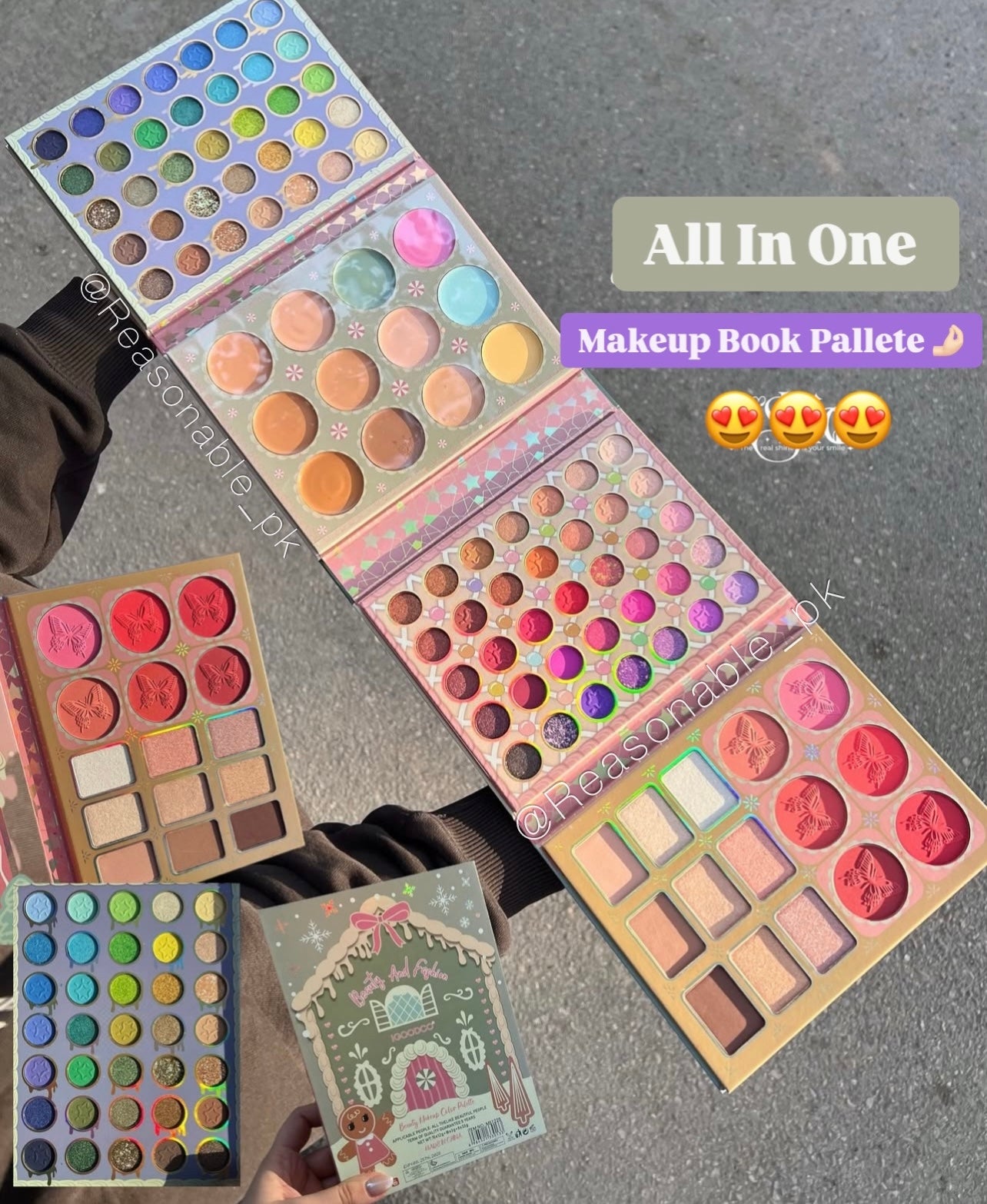 IGOODCO Eye & Face 100 Shades Jumbo Palette