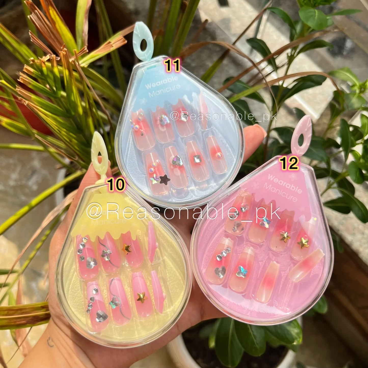 Kawai Drop Nails Set