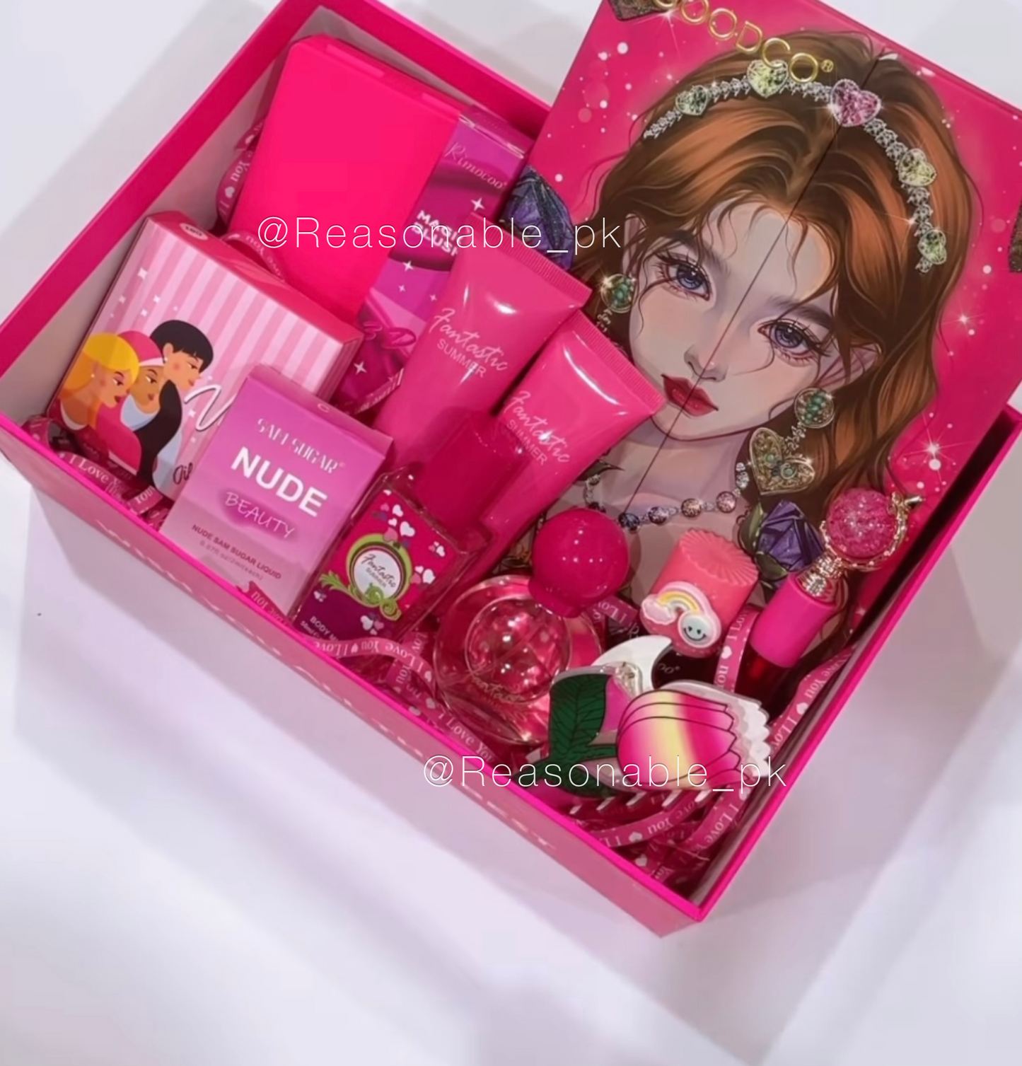 Pinky Hamper Box