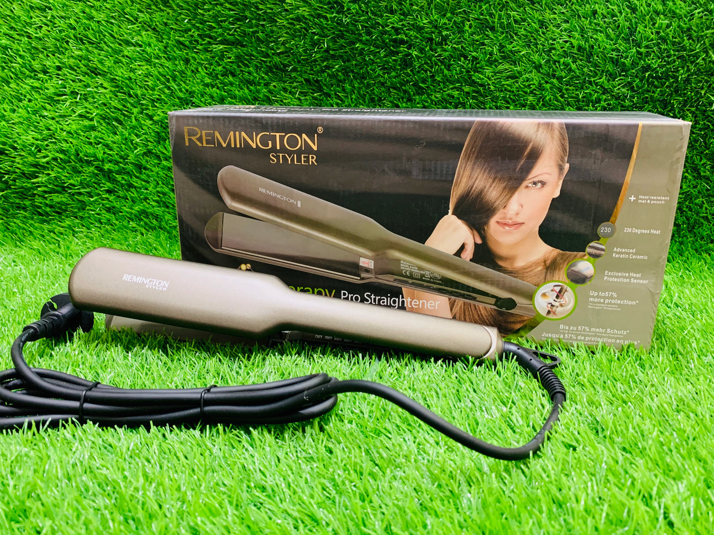 Remington silk straightner