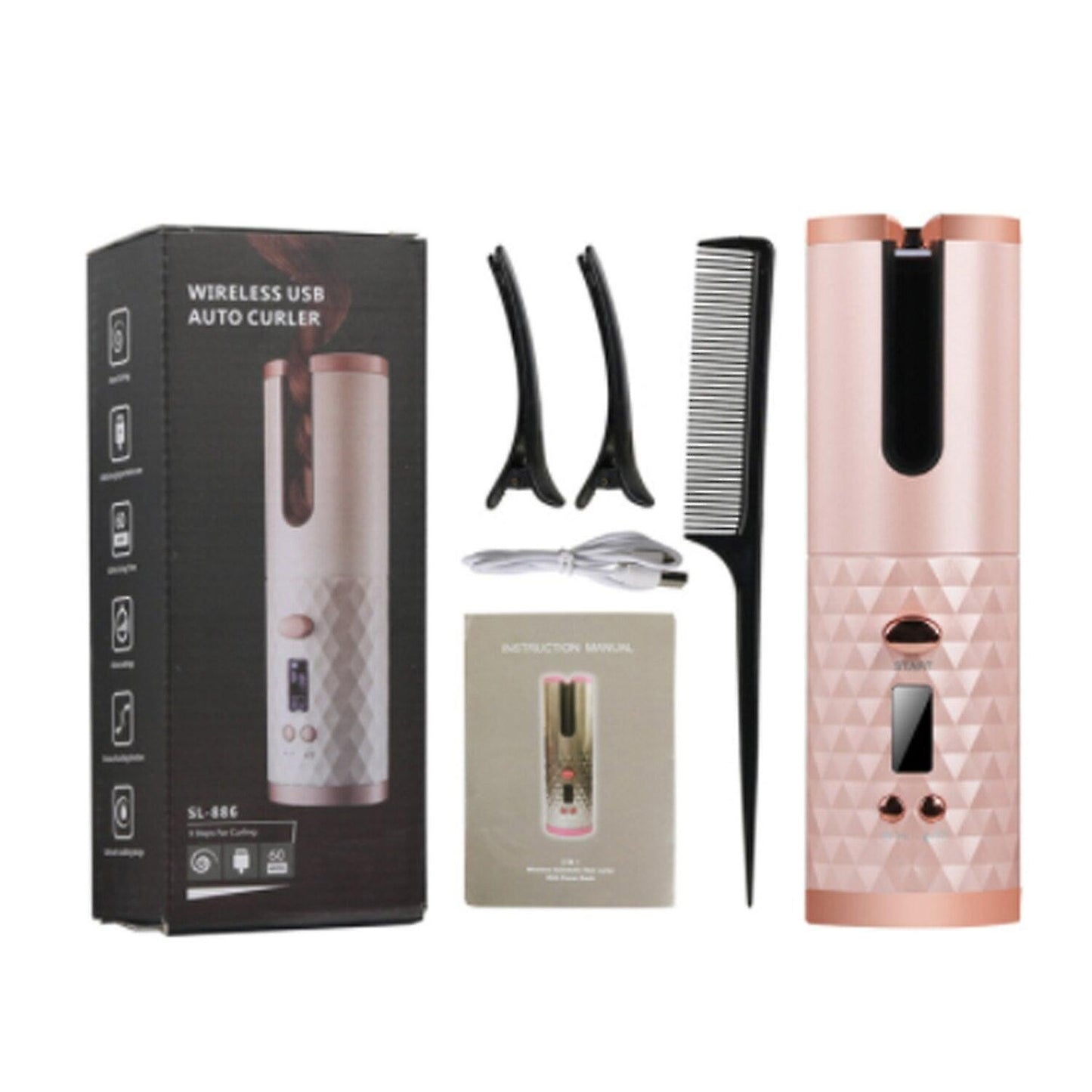 Cordless Automatic Hair Curler