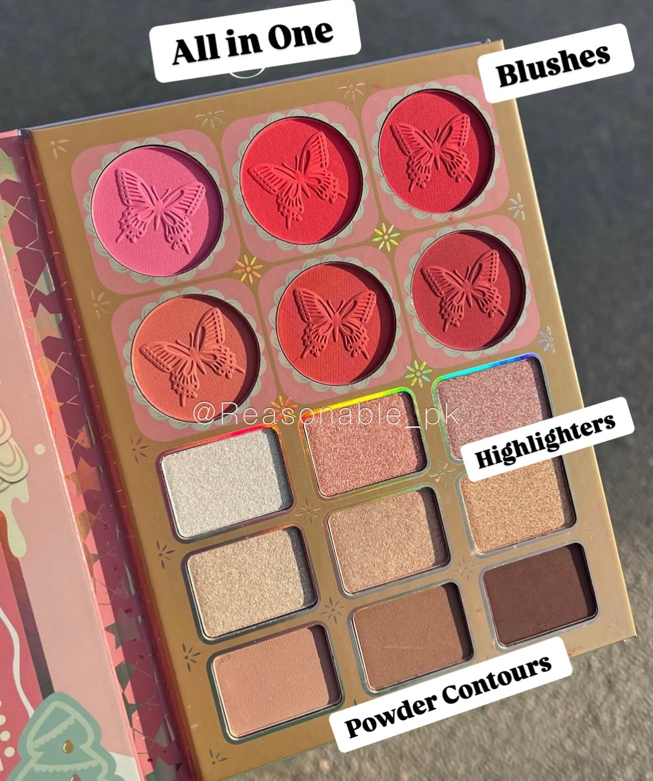 IGOODCO Eye & Face 100 Shades Jumbo Palette