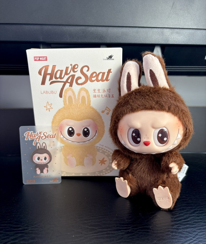 THE MONSTERS- Have A Seat Vinyl Plush Blind Box