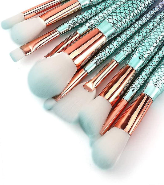 mermaid brush set