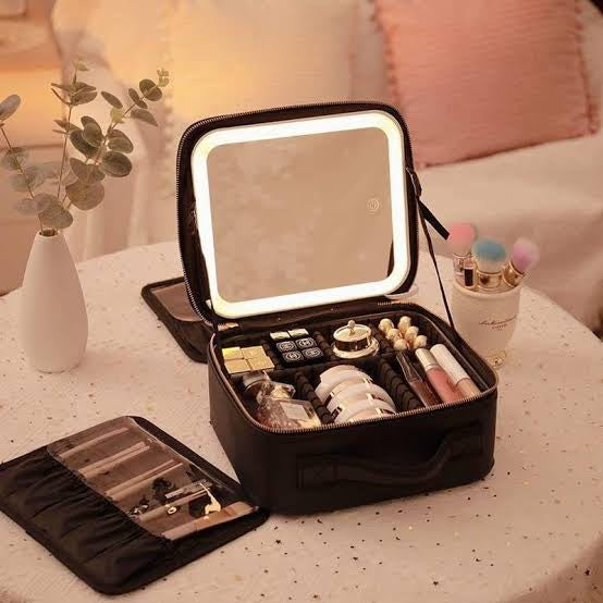 Makeup Vanity with Led Mirror