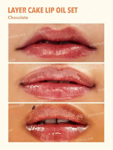 SheGlam Hydrating Lip Oils Set