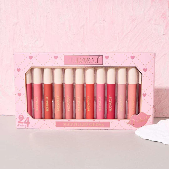 Hudamoji Love Matte Lipgloss set