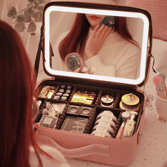Makeup Vanity with Led Mirror
