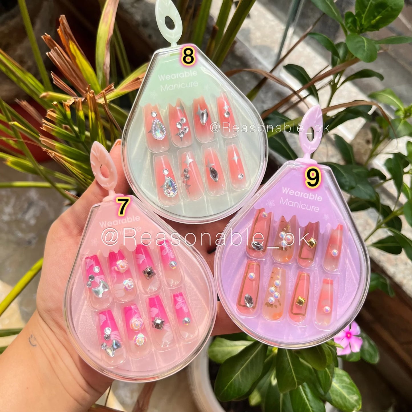 Kawai Drop Nails Set