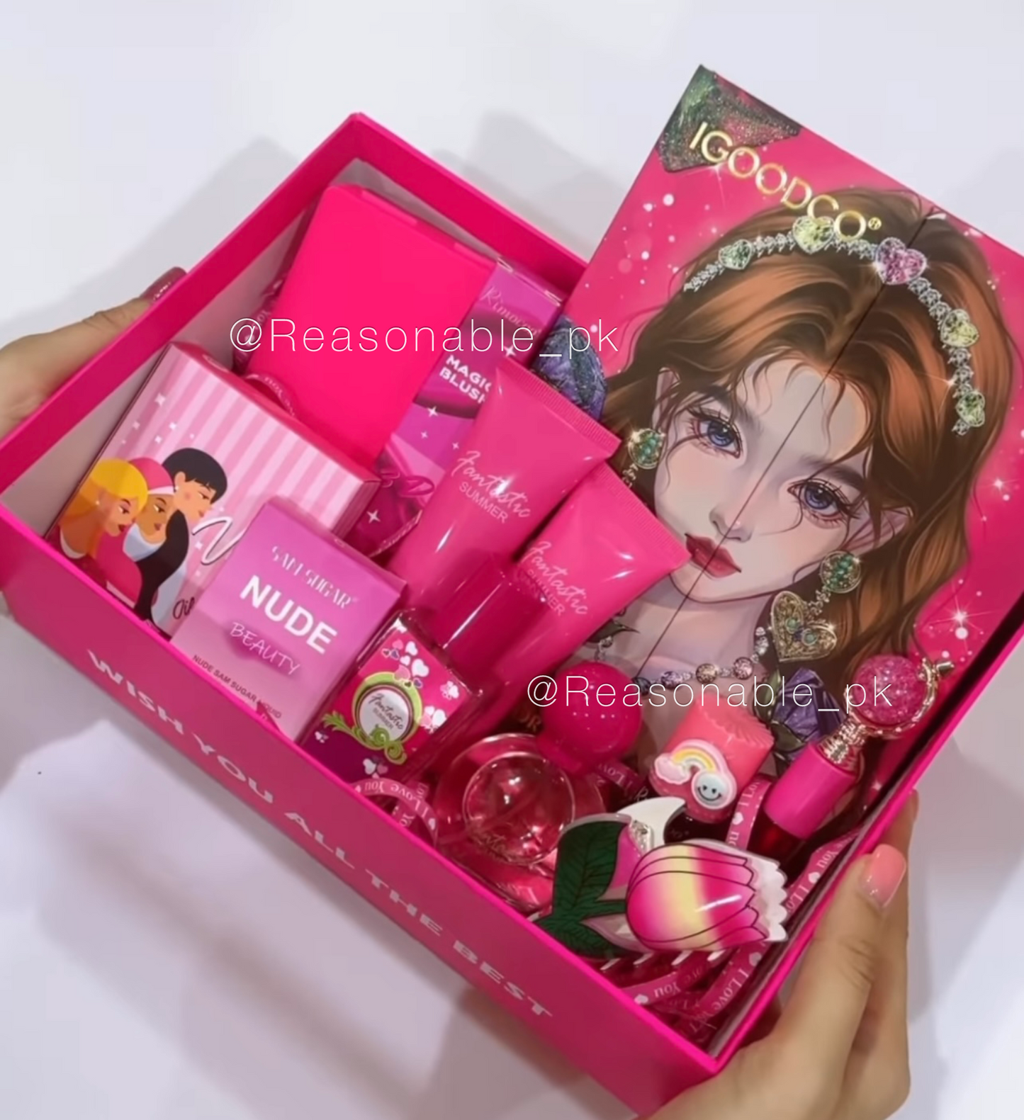Pinky Hamper Box
