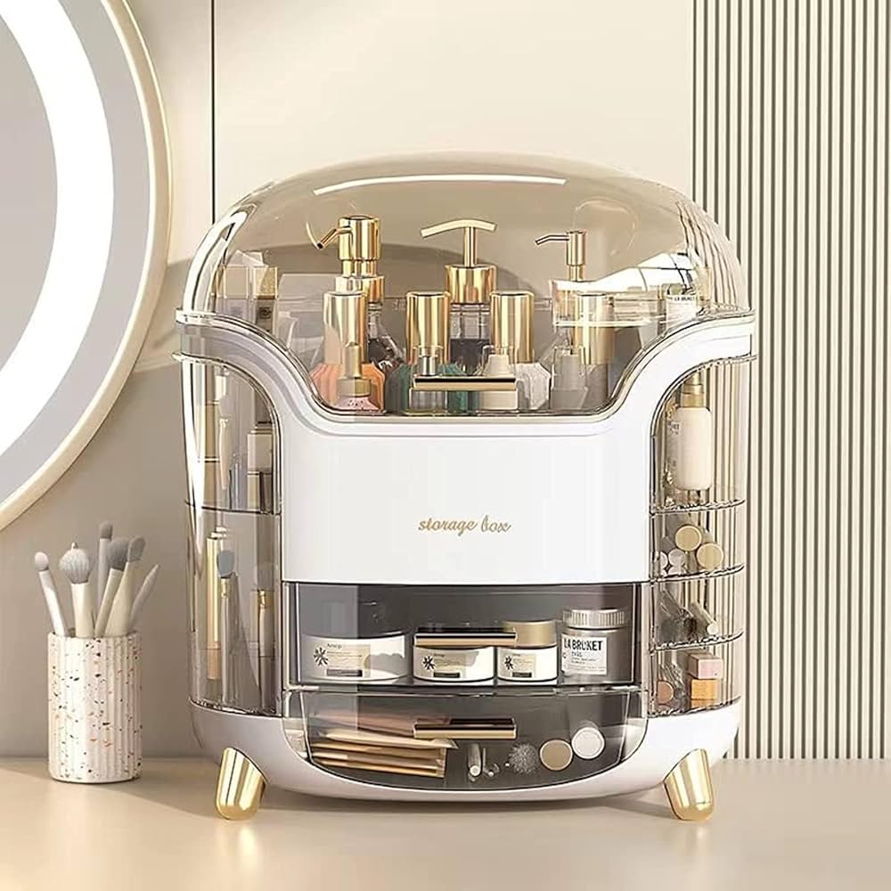 Makeup Organizer & Skincare Organizers, Cosmetic Organizer Box