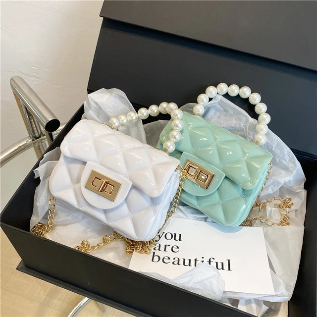 Mini Pearl bag for girls - with Free Gift!