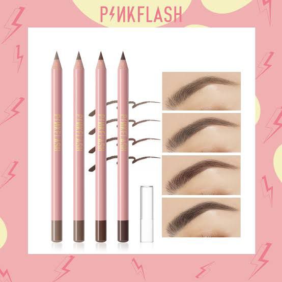 Pink flash eyebrow pencil