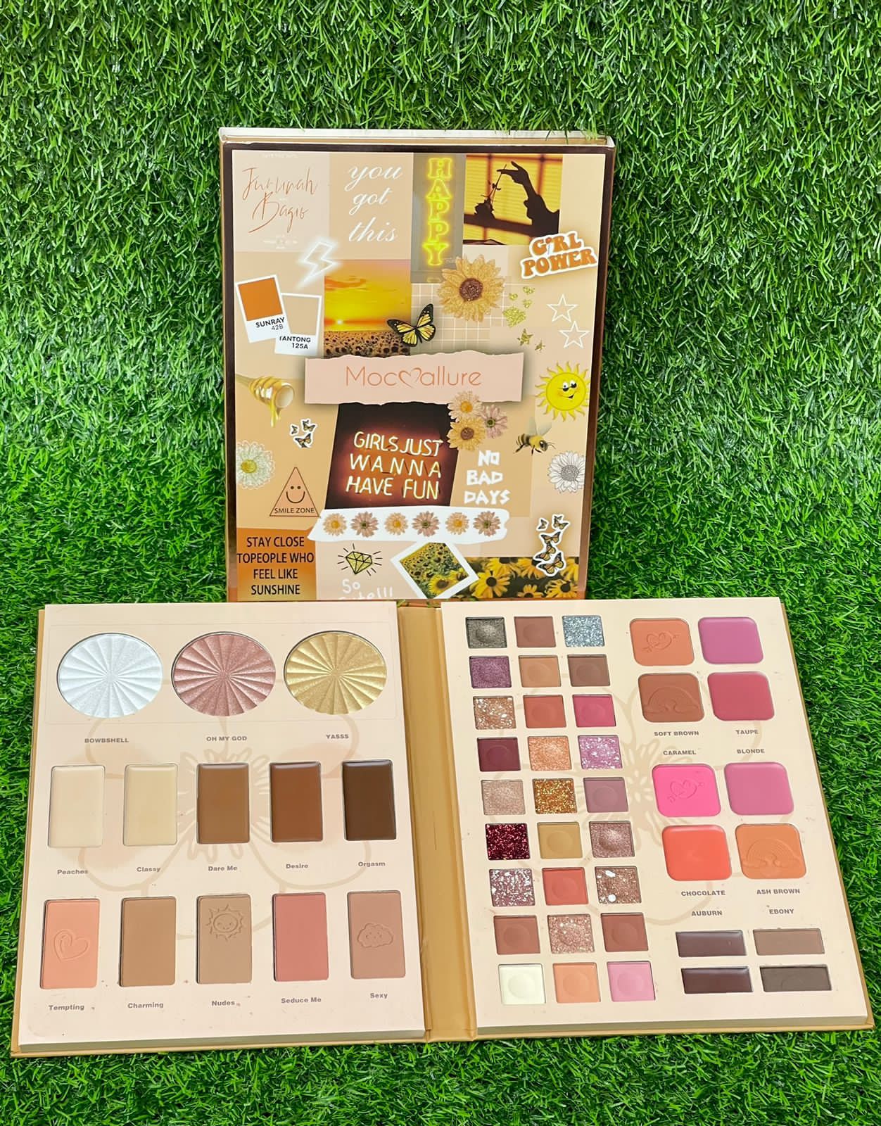 Mocallure golden hour eyeshadow pallete