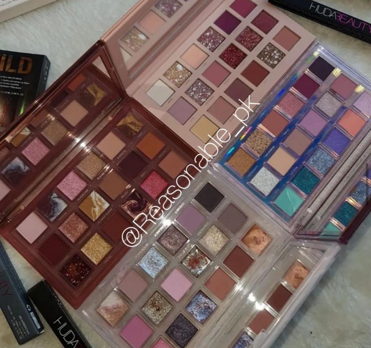 Hudabeauty pack of 4 eyeshade kit