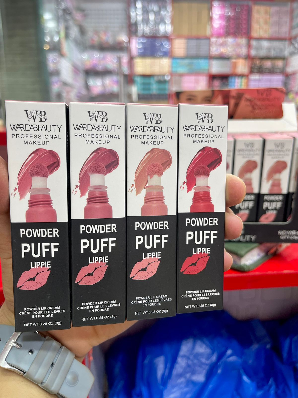 Powder puff lipies
