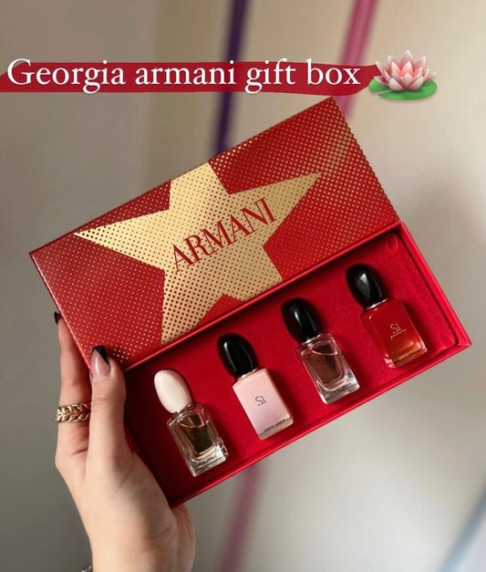 Georgia Armani gift box