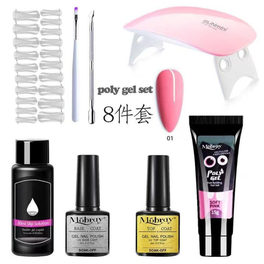 Poly Gel Nail Kit