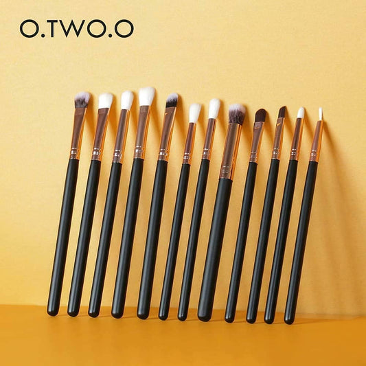 Otwo eye brushes
