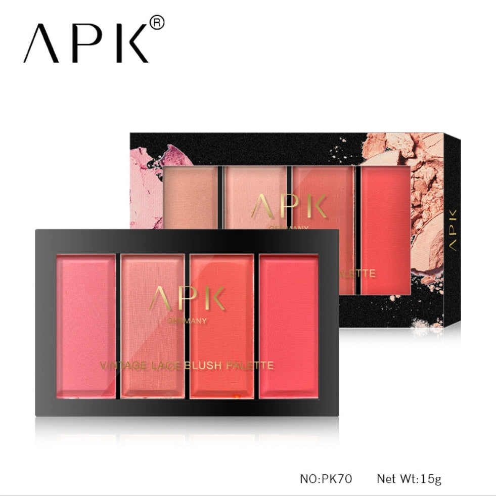 Apk blush palette 4 colours