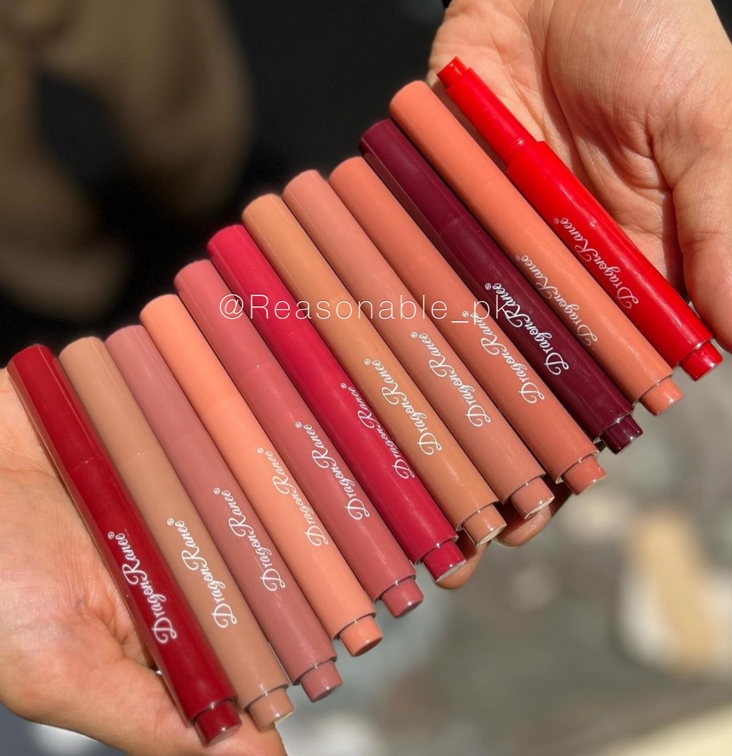 Dragon Ranee Creamy / Jelly Lipstick Pack of 12