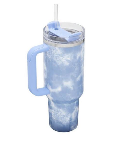 Marble Stanley Quencher Tumbler  40oz