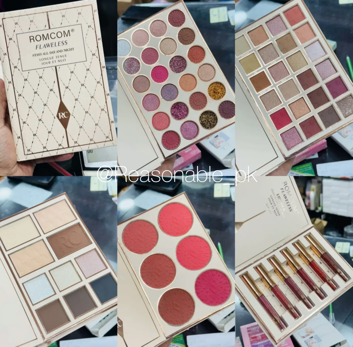 Romcom Flawless All in One Makeup Book Kit