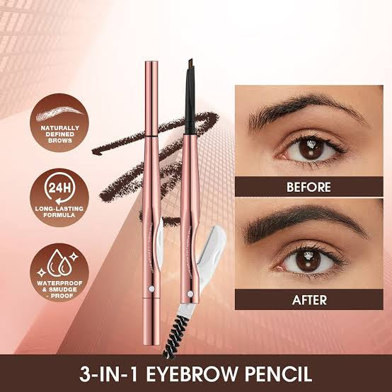 OTWO 2 in 1 EYEBROW PENCIL