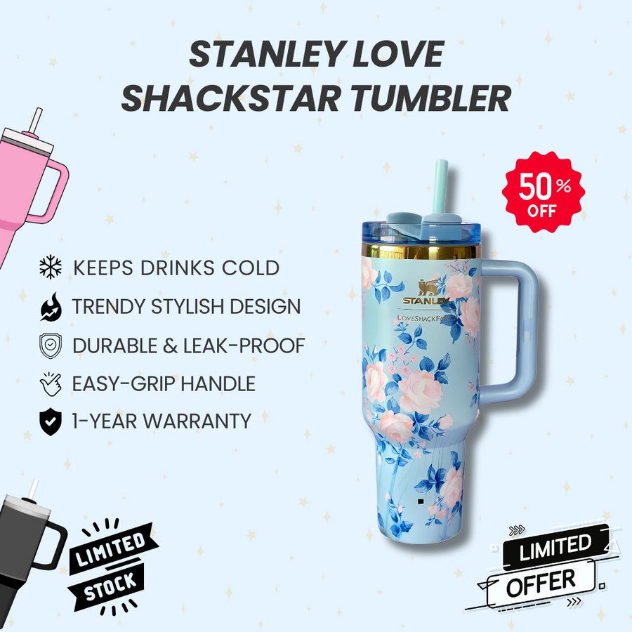 Stanley x Love Shack Quencher  Tumbler (40 OZ)