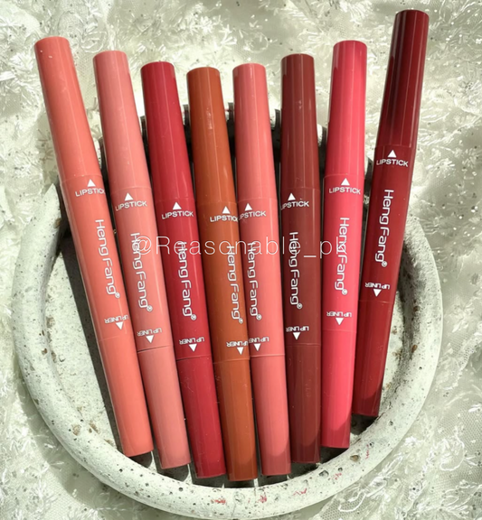 Heng Feng 2 in 1 Matte Lipstick