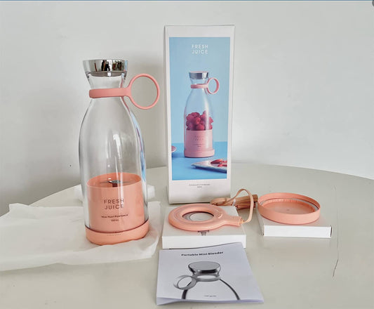 Wireless portable juice blender