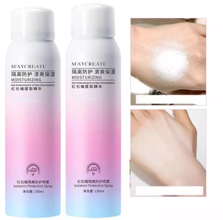 Whitening spray