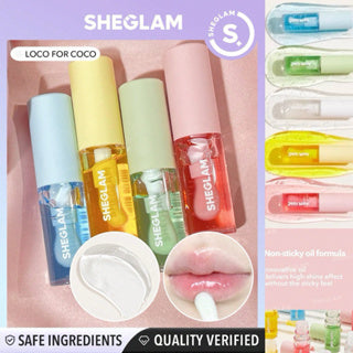 SheGlam Hydrating Lip Oils Set