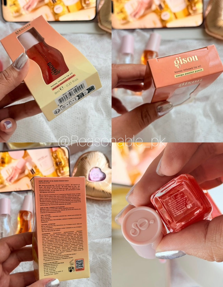 Gisou Honey Infused Hydrating Lip Oil