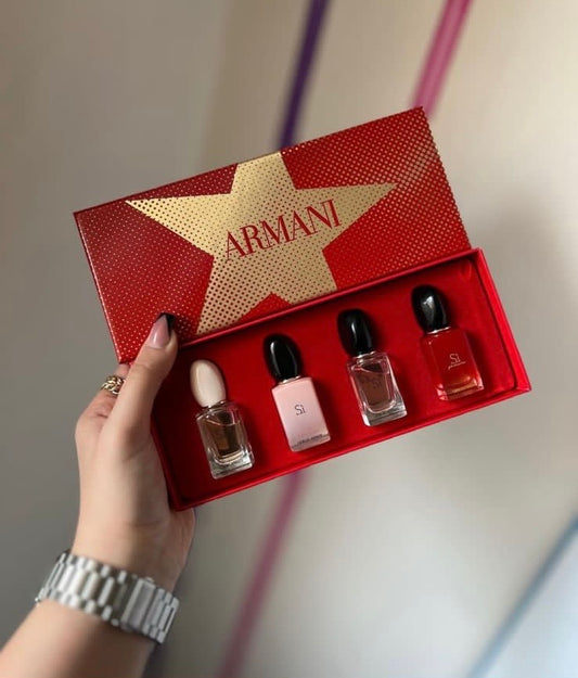 Georgia Armani gift box