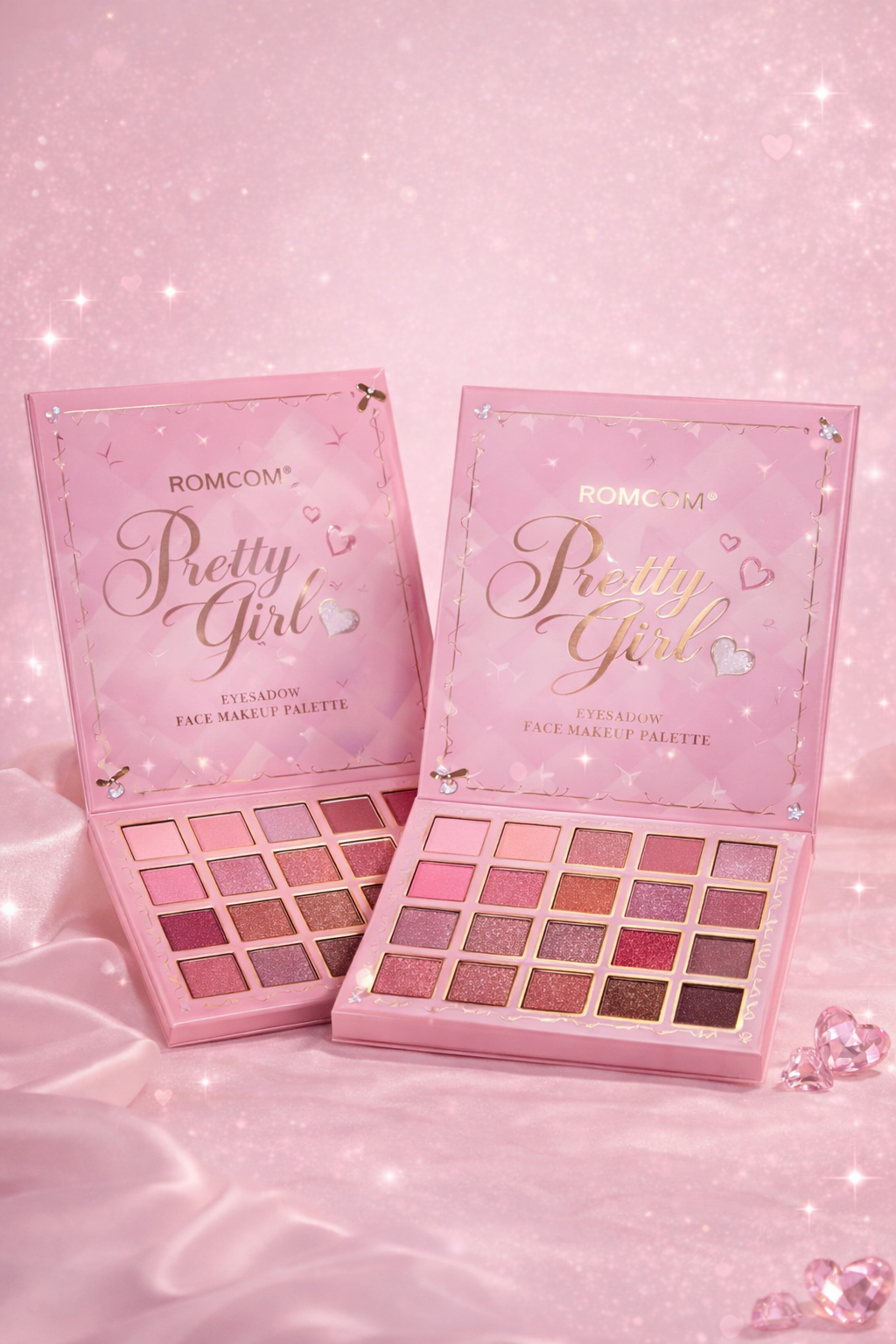 RomCom Dazzle Glow All-In-One Makeup Book Palette