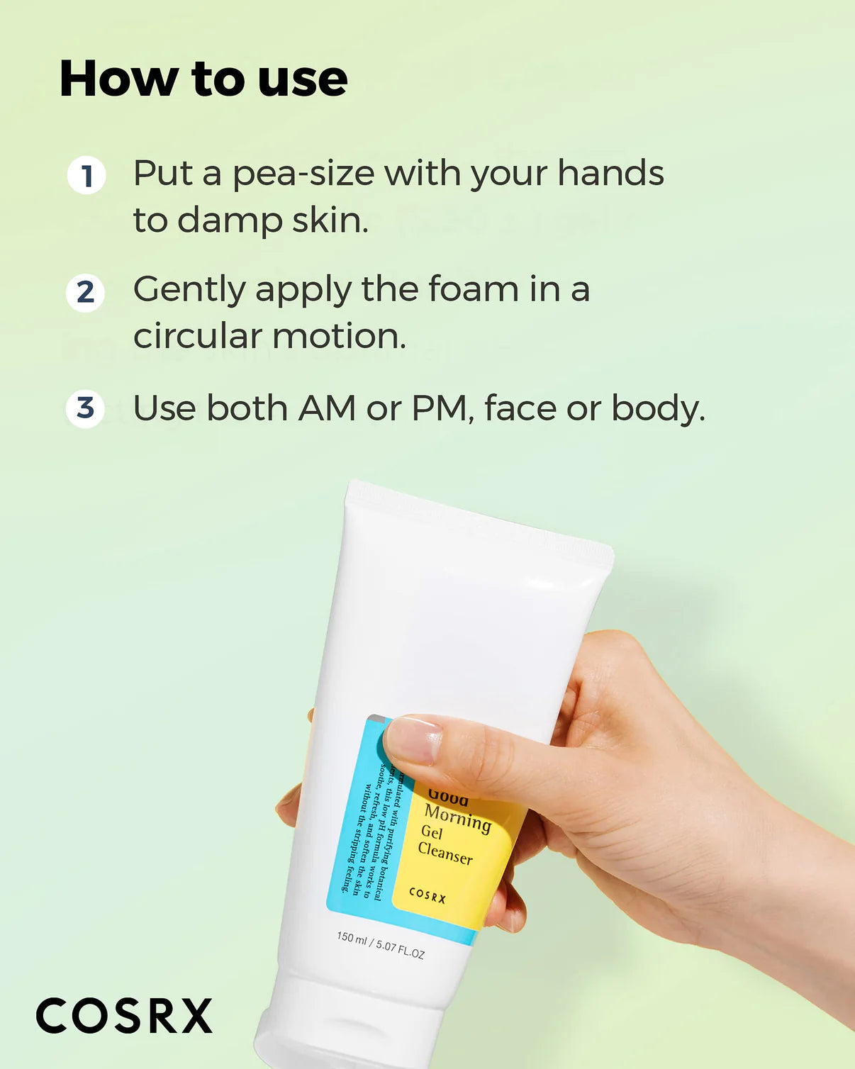 COSRX low PH Good morning gel cleanser 150 ml