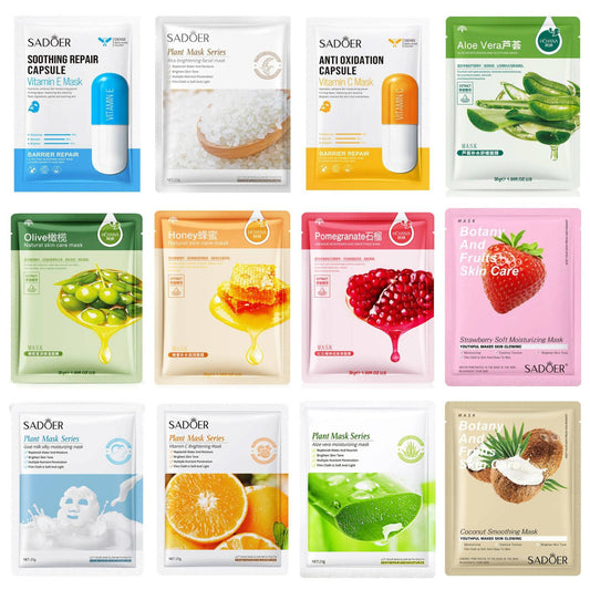SADOER Soothing Brightening Face Sheet Mask