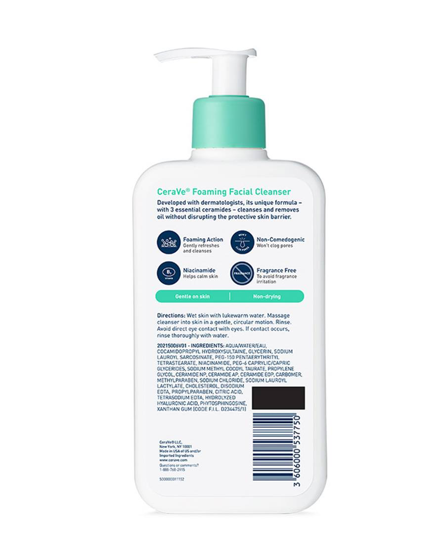 Cerave Foaming cleanser