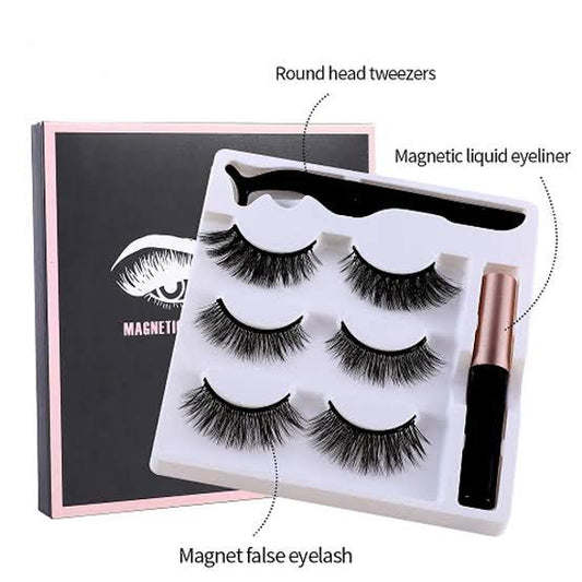 Magnetic Lashes pack With liner