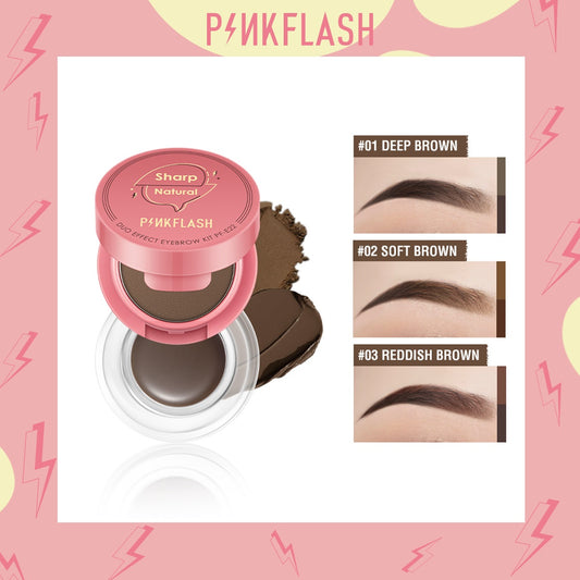 Pink flash brow promade
