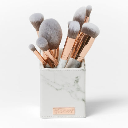 Bh cosmetic marble brush set