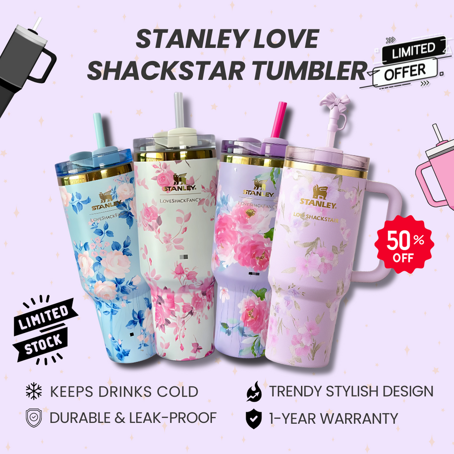 Stanley x Love Shack Quencher  Tumbler (40 OZ)