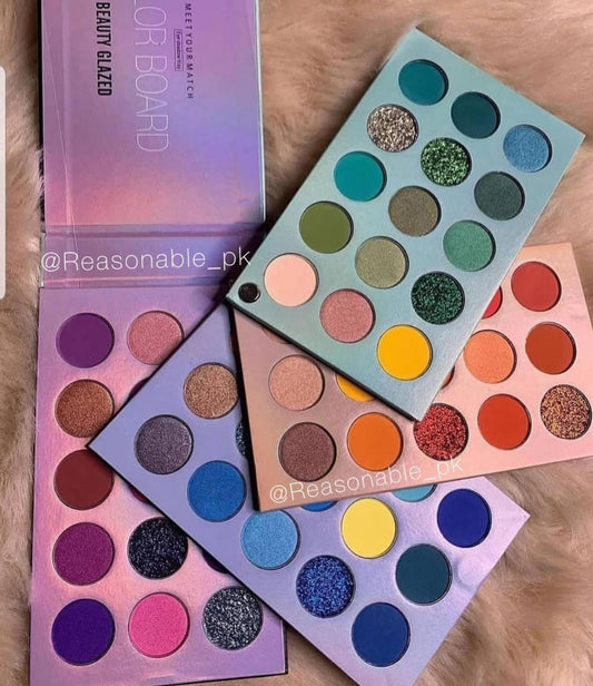 Beauty glazed color board eyeshadow Palette