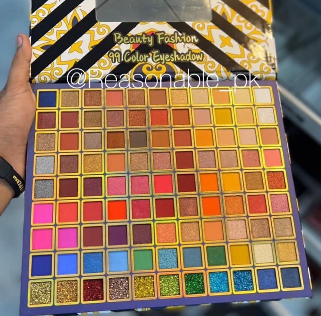 Beauty Fashion 99 colour eyeshade kit