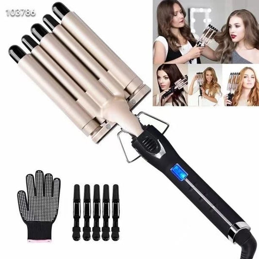 5 Barrel hair waver