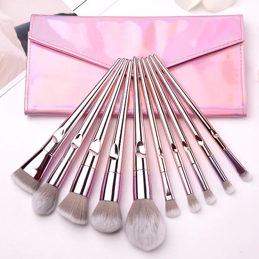 Otwo chrome brush set